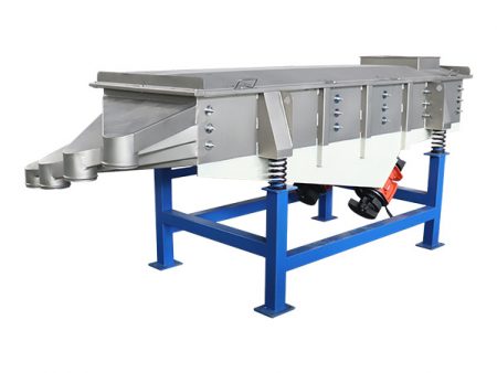 Linear vibrating screen