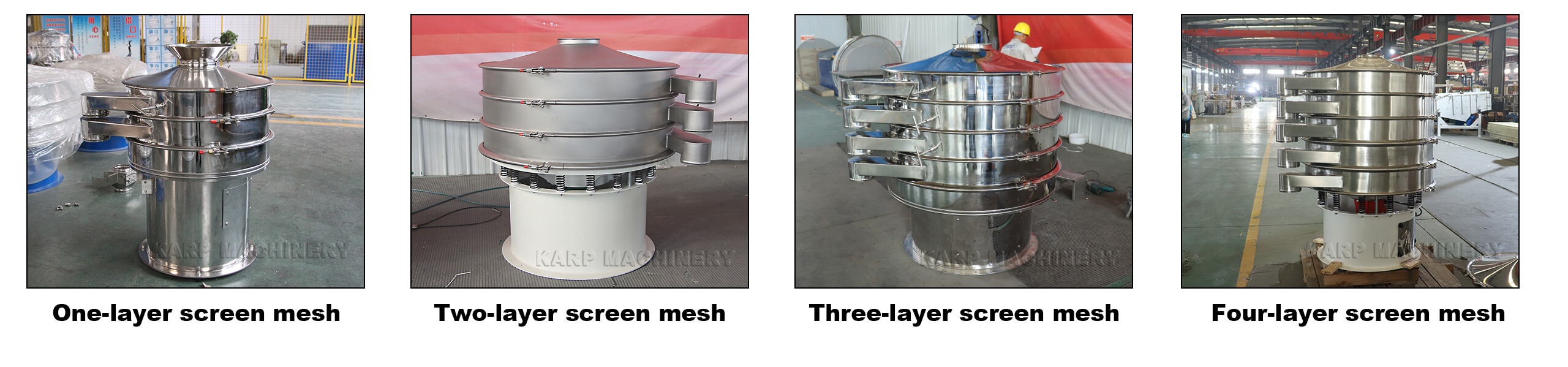 Customizable round Vibrating Screen