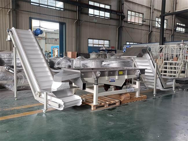 Screening and conveying system