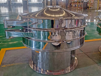 Round vibrating screen