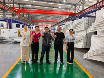 Customer’s Visit to Our Factory and Equipment
