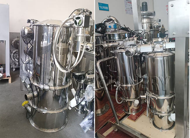 Stainless steel vacuum feeder