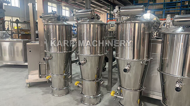 vacuum transfer feeder