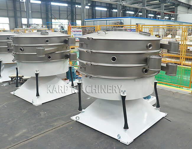 Tumbler screening machine