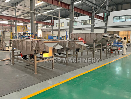 custom linear vibrating screen