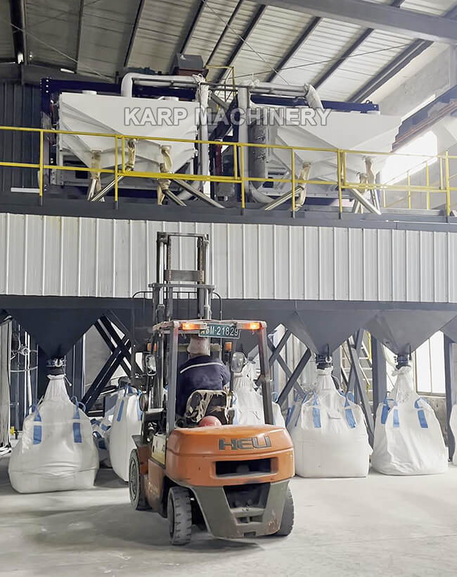 High accuracy sieving machine for sand