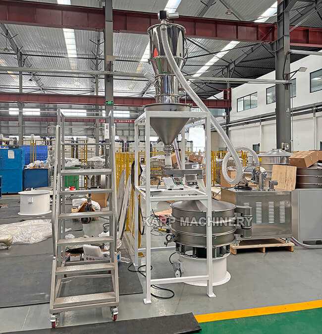 Newly Completed Compact Conveying & Screening Line - Xinxiang KARP ...