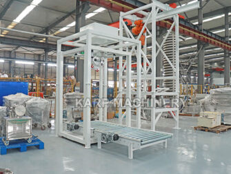 jumbo bag filling and unloading station