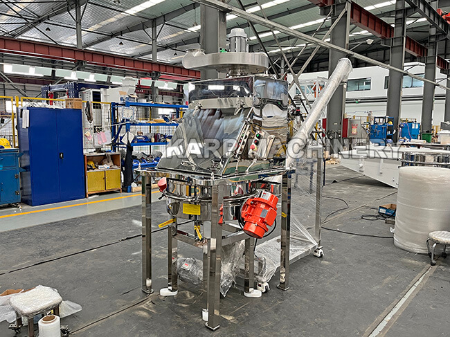 small bag tipping station