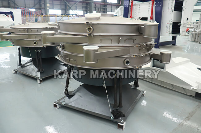 sieving machine at our factory