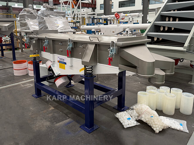 linear vibrating screen