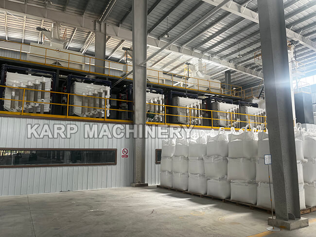 Large capacity, high sieving accuracy