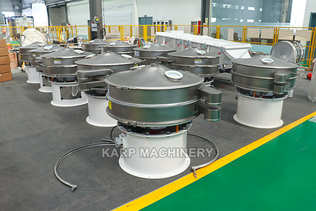 10 sets vibrating sieve