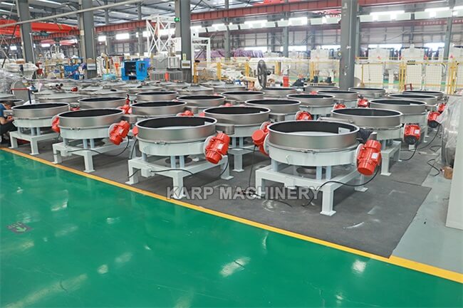 48 direct discharge vibrating screens with internal Teflon coating for lithium battery powder