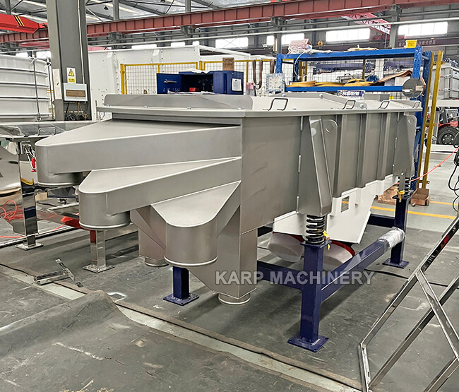 linear vibrating screen