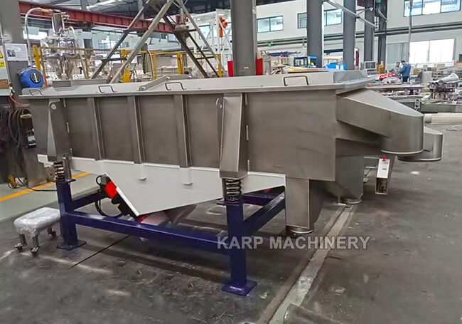 linear vibrating screen